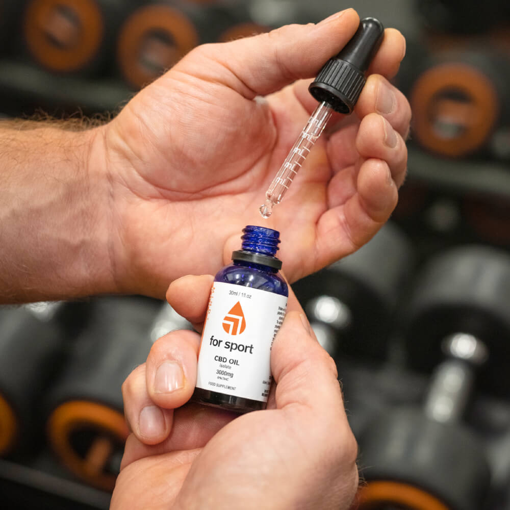 3000 mg cbd oil for sports recovery